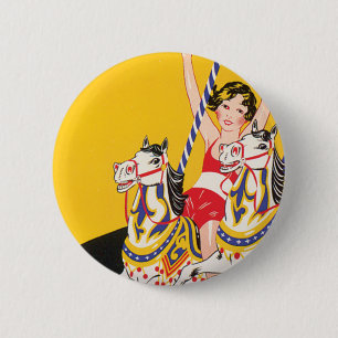 Revere Beach Sunday 6 Cm Round Badge