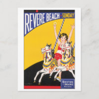 Revere Beach Travel Poster