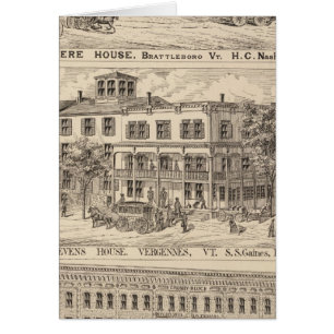 Revere House and Crosby Block in Brattleboro