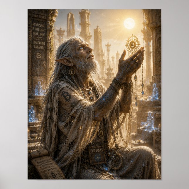 Reverence / Sun Guardian / Desert Shrine Poster (Front)