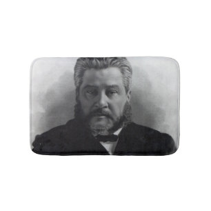 Reverend Charles Haddon Spurgeon Bath Mat