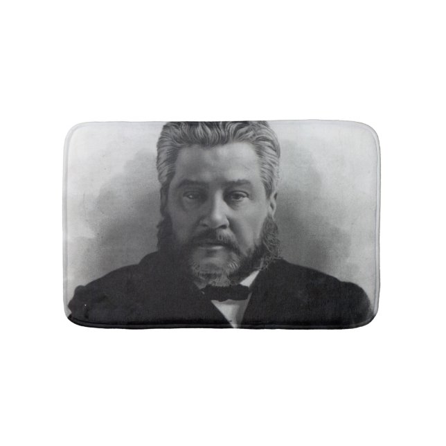 Reverend Charles Haddon Spurgeon Bath Mat (Front)