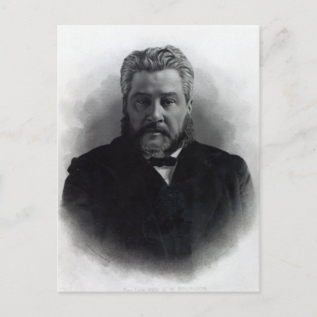 Reverend Charles Haddon Spurgeon Postcard (Front)
