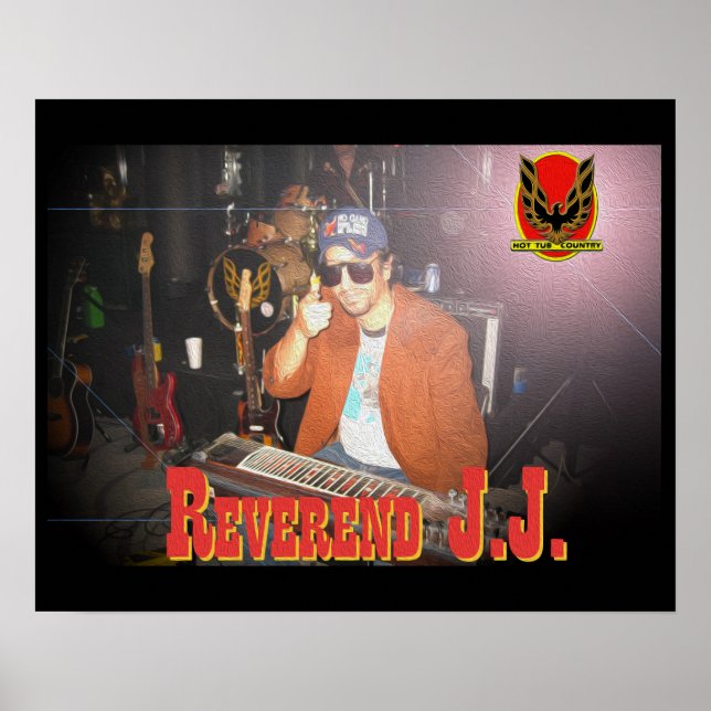Reverend JJ Tub Poster (Front)