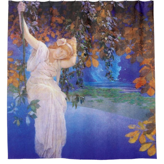 Reveries By Maxwell Parrish Shower Curtain (Front)