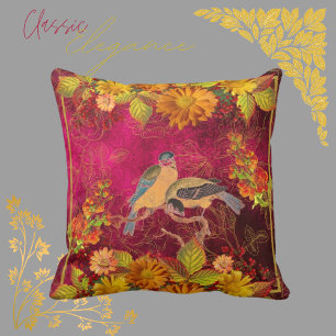 Reversable Navy & White Geometrics Solid Reverse   Cushion