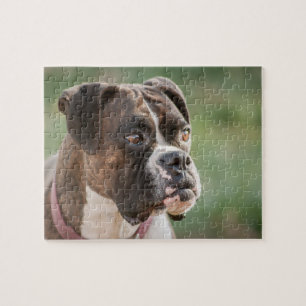 Reverse Brindle Boxer Boxer Dog Puzzles