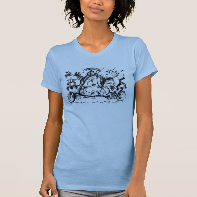 Reverse Cowgirl: Saddle POV T-Shirt (Front)