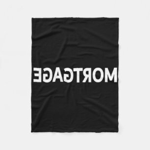 Reverse Mortgage Lender Realtor Funny Halloween Co Fleece Blanket