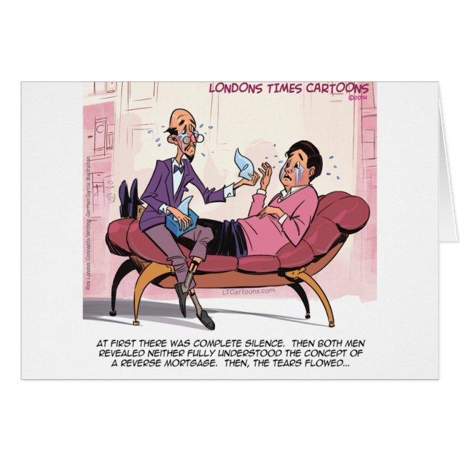 Reverse Mortgage Therapy Funny (Front Horizontal)