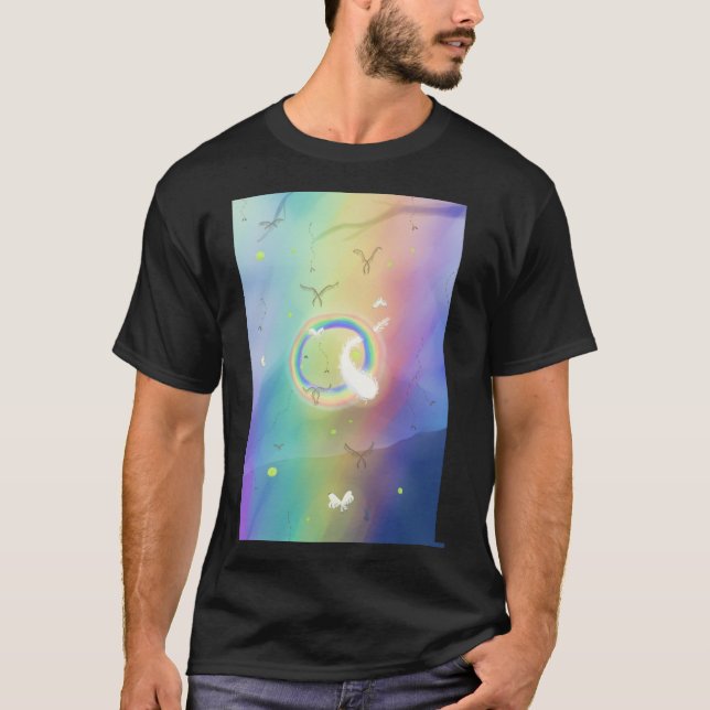 reverse rainbow mushishi family family T-Shirt (Front)