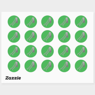 Reverse Slide - Classic Round Sticker