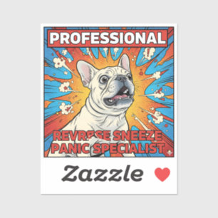 Reverse Sneeze Panic Frenchie Funny Dog Mum Gift