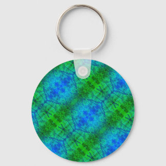 Reverse Techno Key Ring