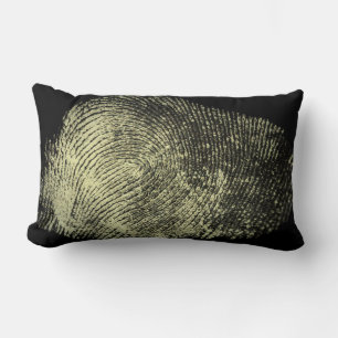 Reversed Loop Fingerprint Lumbar Cushion