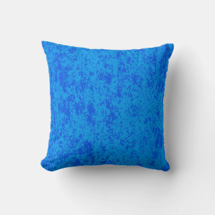 Reversible Blue Textured Pillow