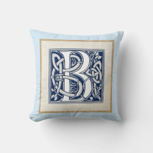 Reversible Celtic B Initial Cushion