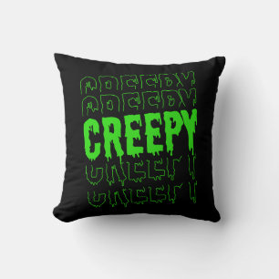 Reversible Creepy Halloween Cushion