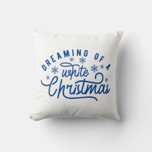 Reversible Dreaming Of A White Christmas Cushion