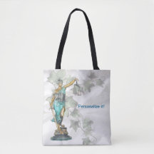 Reversible Lady Justice and 3D Veritas on Blue
