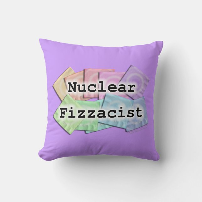 REVERSIBLE Nuclear Fizzacist Bartender American Mo Cushion (Front)