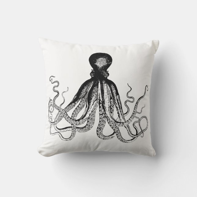 Reversible Octopus Cushion (Front)