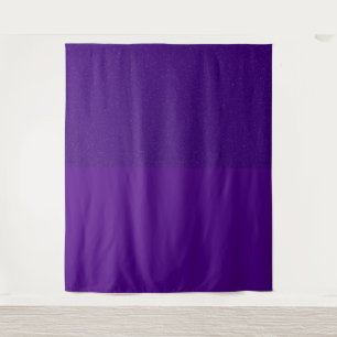 Reversible Purple Glitter & Matte Tapestry Custom