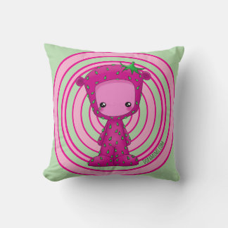Reversible StrawberriMimi/AppleMimi Cushion