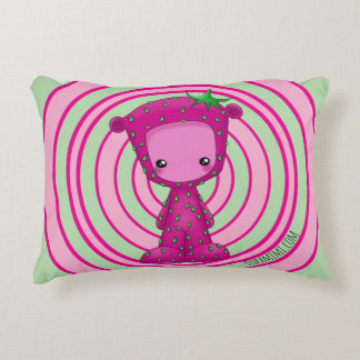 Reversible StrawberriMimi/AppleMimi Decorative Cushion