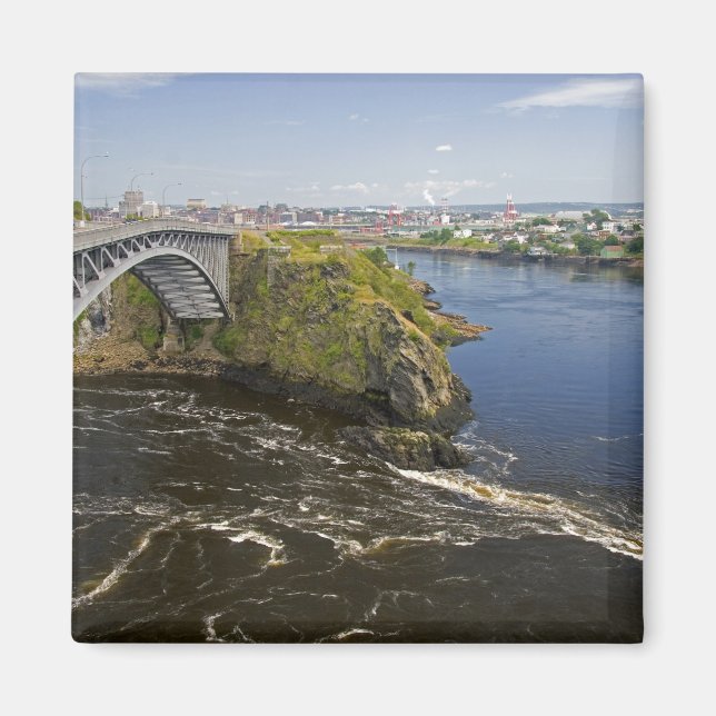 Reversing falls on the St. John River at St. Magnet (Front)