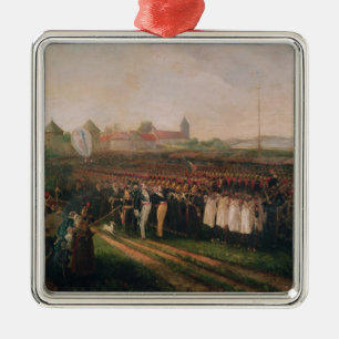 Review of the National Guard and the Fire Metal Ornament