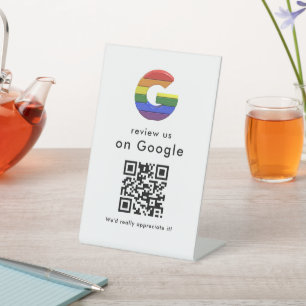 Review Us QR Code Sign Google Review