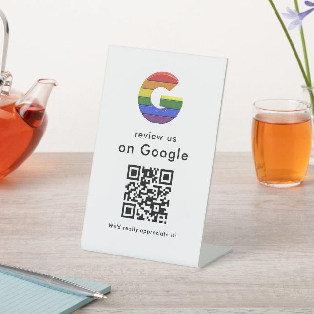 Review Us QR Code Sign | Google Review (In SItu)