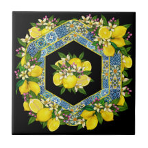 Revised Mediterranean Pattern 8  Ceramic Tile