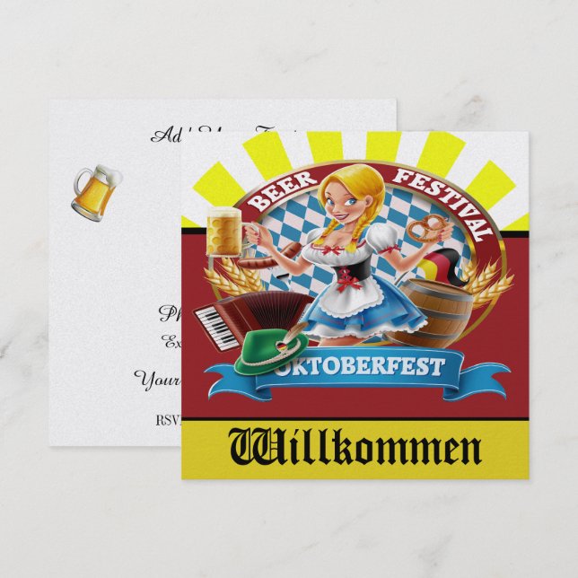 REVISED OKTOBERFEST Invitation (Front/Back)