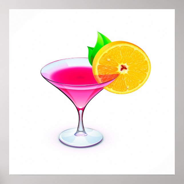 Revised Pink Cocktail Poster - SRF (Front)