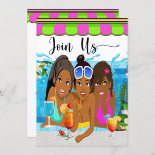 Revised Pool Party Invitation