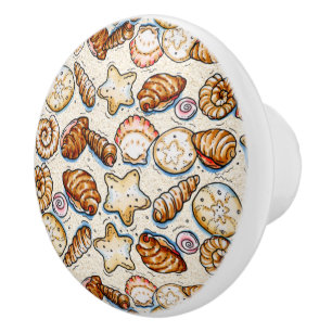 REVISED Tiny Shells Tiny  Drawer Knobs