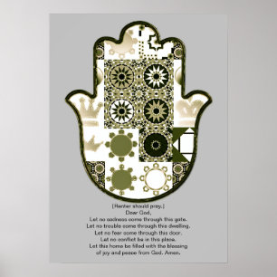 Revisited Khamsa Hand Poster Design 1 Renter