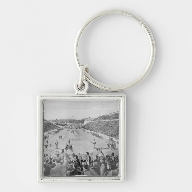 Revival of the Olympic Games in Athens Key Ring (Front)