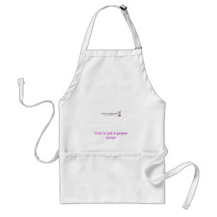 REVIVED COPY! SHEILA, God is just a prayer away! Standard Apron