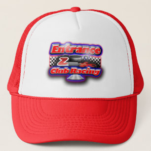 Revnjenz Red Club Racing Trucker Hat