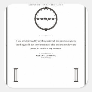 Revoke It — Marcus Aurelius Stoic Sticker