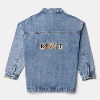 Revolt against the Dictator Denim Jacket