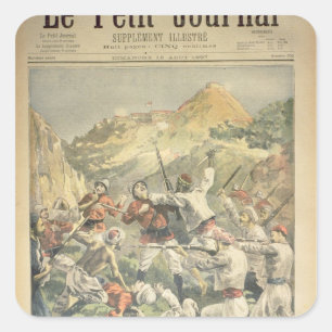 Revolt in India Square Sticker