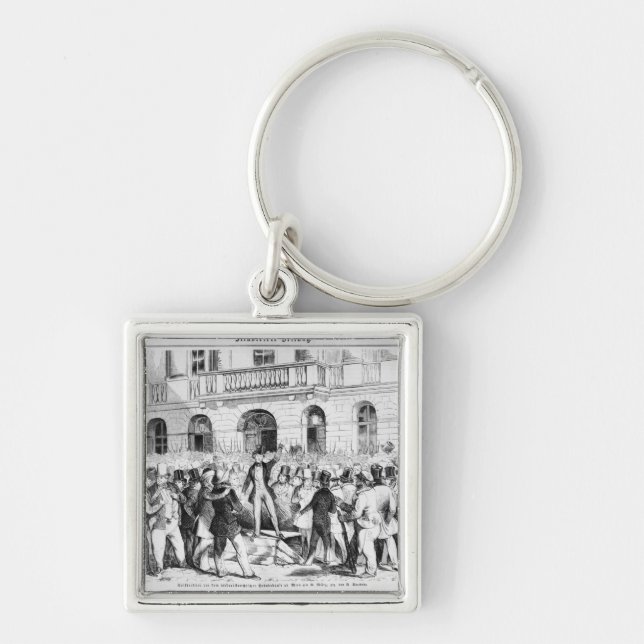 Revolt in Vienna Key Ring (Front)