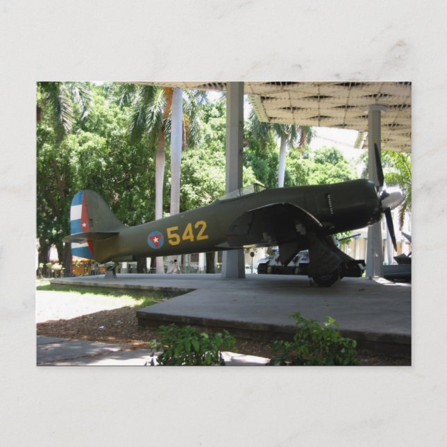 revolución plane postcard (Front)