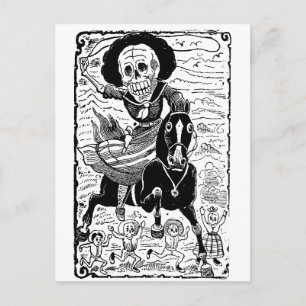 Revolucionaria by José Guadalupe Posada Postcard