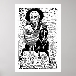 Revolucionaria by José Guadalupe Posada Poster