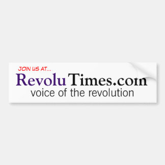 RevoluTimes Bumper Sticker
